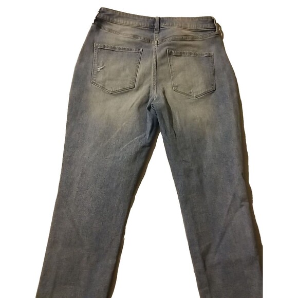 Arizona Jean Co. High Rise Curvy Slim Straight Jeans Size 13 - Picture 12 of 13